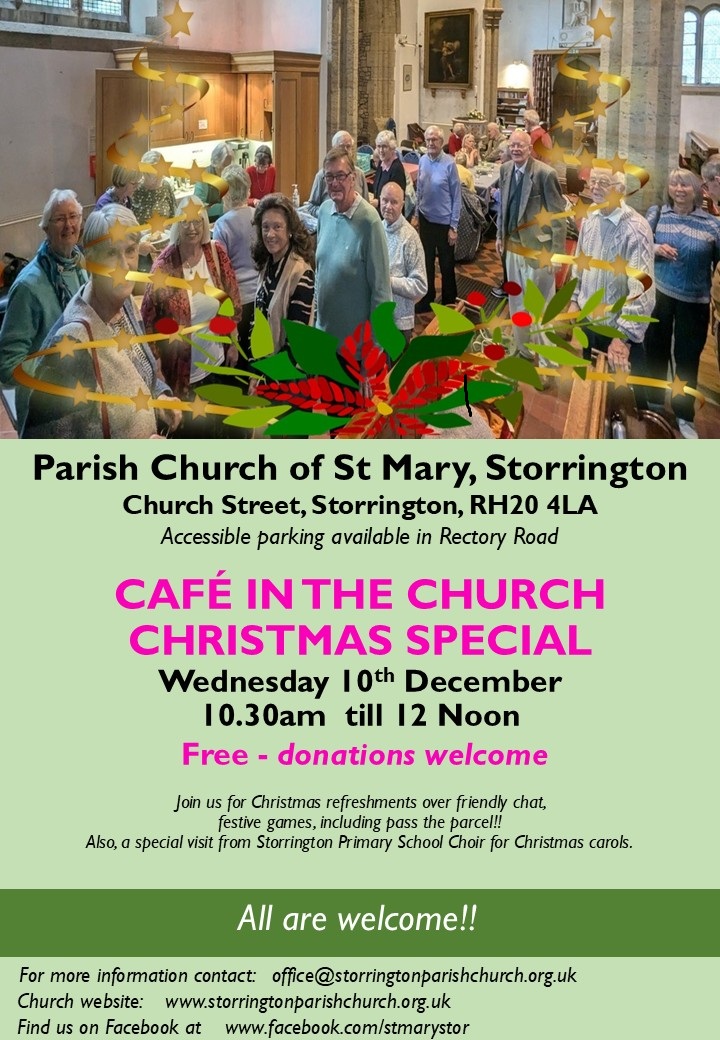 Cafe in the church Xmas Special 2025